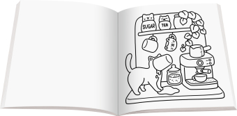 Cozy Coloring - Naughty Cats