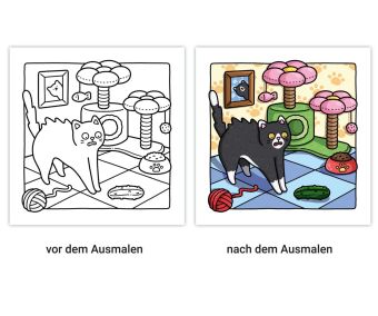 Cozy Coloring - Naughty Cats