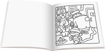 Cozy Coloring - Silly Spooky