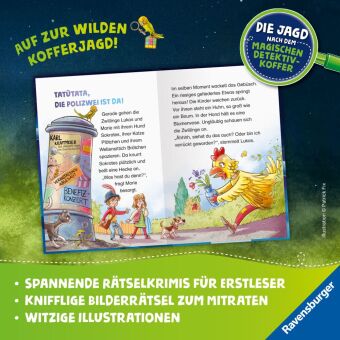 Die Jagd nach dem magischen Detektivkoffer, Band 3 - Hühnerdieb gesucht!