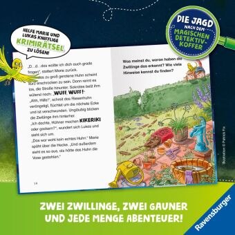 Die Jagd nach dem magischen Detektivkoffer, Band 3 - Hühnerdieb gesucht!