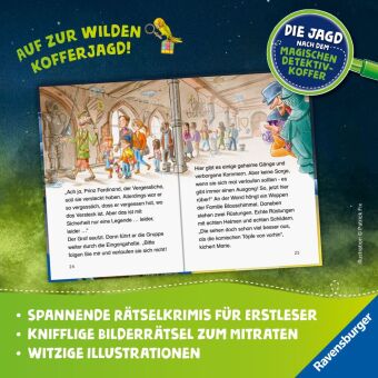 Die Jagd nach dem magischen Detektivkoffer, Band 4 - Achtung, Raubritter!