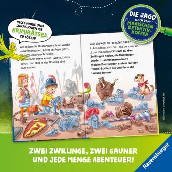 Die Jagd nach dem magischen Detektivkoffer, Band 4 - Achtung, Raubritter!
