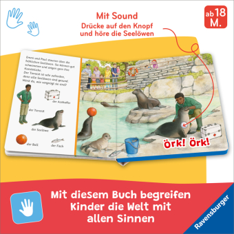 Hör mal hin - Sachen suchen, Sachen hören: Im Zoo