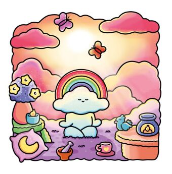 Cozy Coloring - Love Yourself