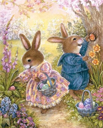 Ei-Puzzle Frohe Ostern 