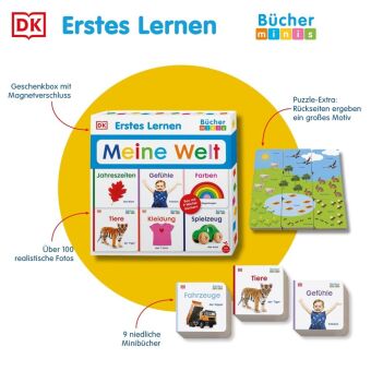 Erstes Lernen Bücherminis. Meine Welt