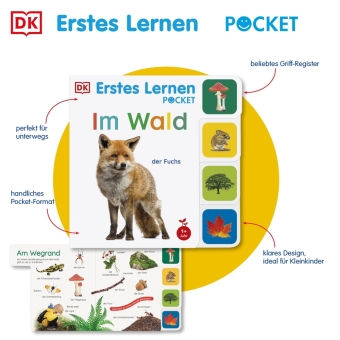 Erstes Lernen Pocket. Im Wald