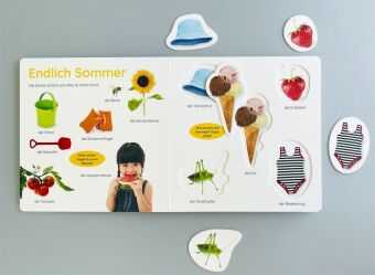 Erstes Lernen Puzzlebuch. Jahreszeiten
