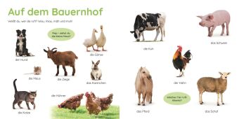 Erstes Lernen Puzzlebuch. Tiere