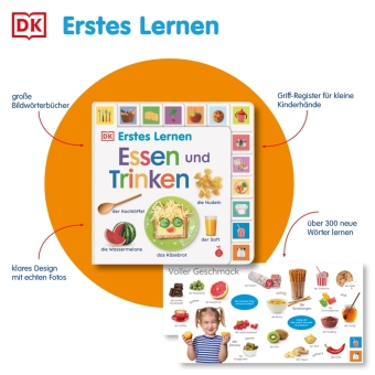 Erstes Lernen. Essen und Trinken