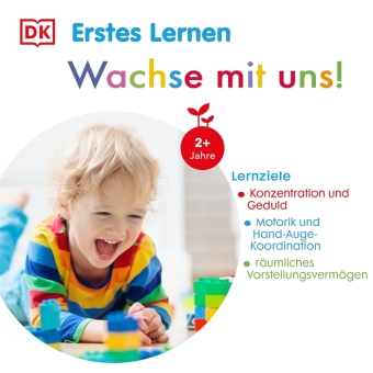 Erstes Lernen Würfelpuzzle. Bauernhof