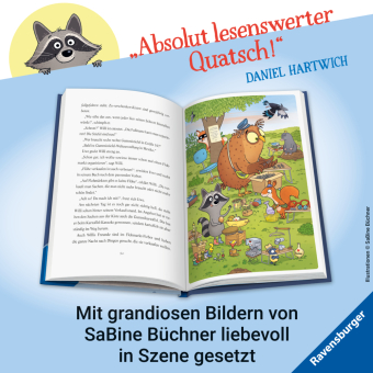 Waschbär Willi Wunderquatsch - Der Salat aus dem Weltall und noch verrücktere Abenteuer