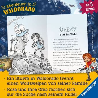 Abenteuer in Waldorado. Hilfe für den kleinen Wolf - Band 2