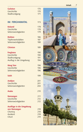 TRESCHER Reiseführer Usbekistan, m. 1 Karte