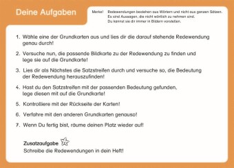 Ich kenne Redewendungen und Sprichwörter im Set