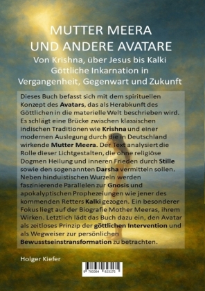 MUTTER MEERA UND ANDERE AVATARE
