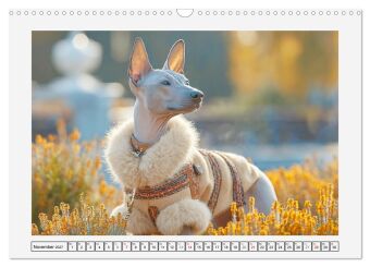 Der Xoloitzcuintli. Uralte Seelen aus aztekischem Erbe (Wandkalender 2027 DIN A3 quer), CALVENDO Monatskalender