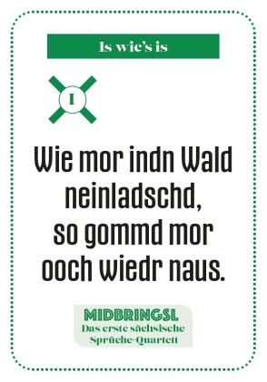 Midbringsl - Das sächsische Sprüche-Quartett