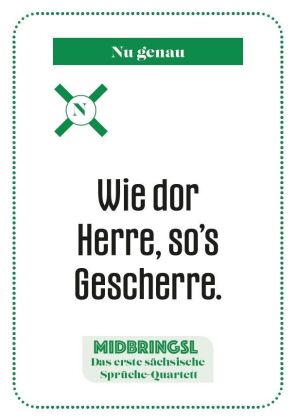Midbringsl - Das sächsische Sprüche-Quartett
