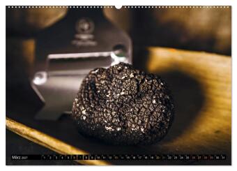 Trüffel - schwarzes Gold (hochwertiger Premium Wandkalender 2027 DIN A2 quer), Kunstdruck in Hochglanz