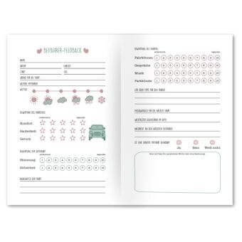 Beifahrer-Gästebuch zum 18. Geburtstag - Girls Edition - Kreatives Auto-Gästebuch für Fahranfänger, Führerschein & Neues Auto