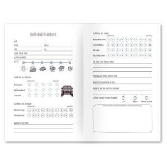 Beifahrer-Gästebuch zum 18. Geburtstag - Kreatives Auto-Gästebuch für Fahranfänger, Führerschein & Neues Auto