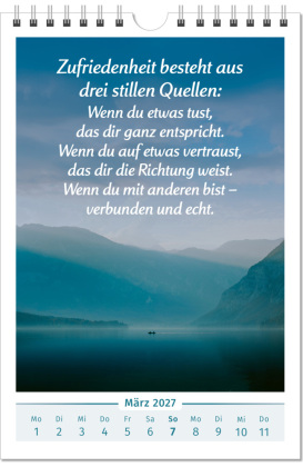 Der Lebensfreude-Kalender 2027