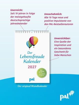 Der Lebensfreude-Kalender 2027