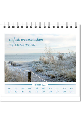 Der Lebensfreude-Tischkalender 2027