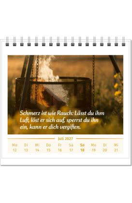 Der Lebensfreude-Tischkalender 2027