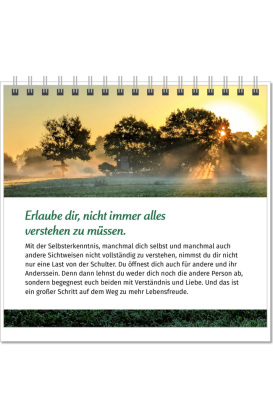 Der Lebensfreude-Tischkalender 2027