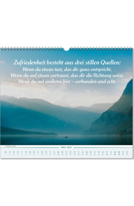 Der Lebensfreude-Inspirationen-Kalender 2027