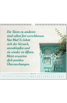Der Lebensfreude-Inspirationen-Kalender 2027