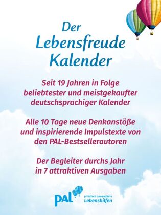 Der Lebensfreude-Taschenkalender 2027