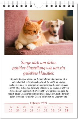 Der Lebensfreude-Kalender 2027 im Großformat