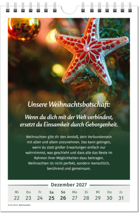 Der Lebensfreude-Kalender 2027 im Großformat