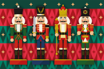 Weihnachts-Puzzle: Nussknacker - 1.000 Teile
