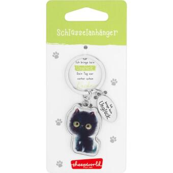Schlüsselanhänger Motiv "Katze"