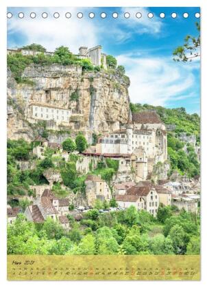 Gascogne Bilderbuch (Tischkalender 2027 DIN A5 hoch), CALVENDO Monatskalender
