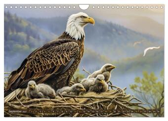 Tierkinder der Lüfte - Vogelwelt (Wandkalender 2027 DIN A4 quer), CALVENDO Monatskalender