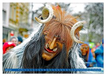 Karlsruher Fastnacht (hochwertiger Premium Wandkalender 2027 DIN A2 quer), Kunstdruck in Hochglanz