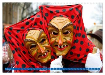 Karlsruher Fastnacht (Wandkalender 2027 DIN A2 quer), CALVENDO Monatskalender