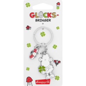 Schlüsselanhänger Motiv "Glück"