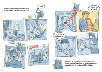 Wie der riesige, miese Monsteralbtraum ein Kind fand, das ihn zu Ende träumte.