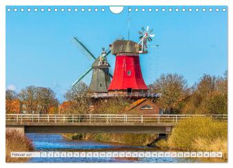 OSTFRIESLAND Wundervolle Halbinsel am Wattenmeer (Wandkalender 2027 DIN A4 quer), CALVENDO Monatskalender