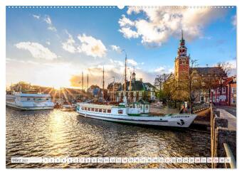 OSTFRIESLAND Wundervolle Halbinsel am Wattenmeer (hochwertiger Premium Wandkalender 2027 DIN A2 quer), Kunstdruck in Hochglanz