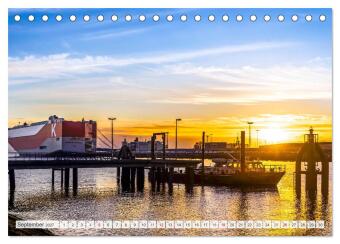 OSTFRIESLAND Wundervolle Halbinsel am Wattenmeer (Tischkalender 2027 DIN A5 quer), CALVENDO Monatskalender