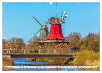 OSTFRIESLAND Wundervolle Halbinsel am Wattenmeer (Wandkalender 2027 DIN A2 quer), CALVENDO Monatskalender