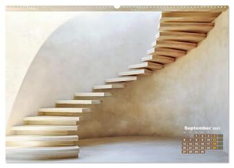 Stufe um Stufe - Treppen (Wandkalender 2027 DIN A2 quer), CALVENDO Monatskalender